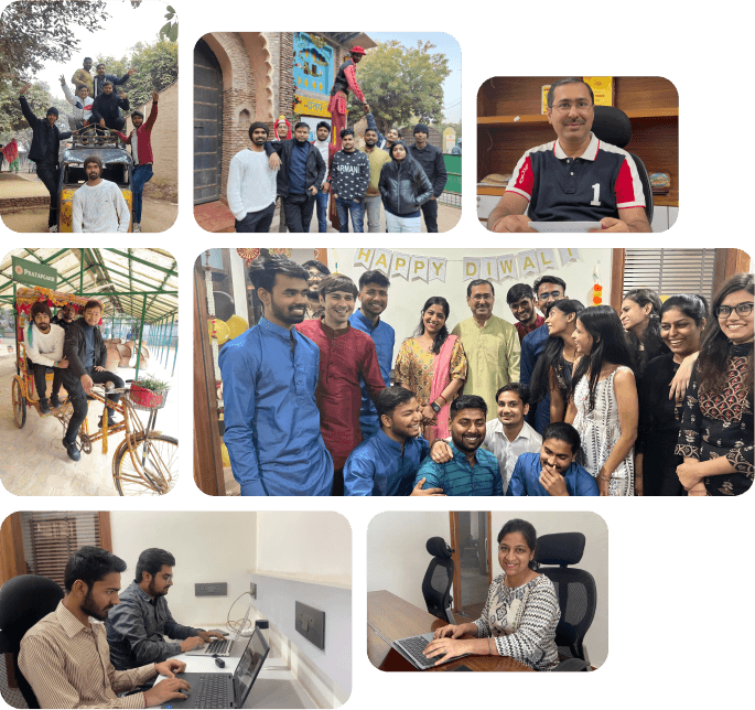 The Repozitory team celebrating together at the Hisar office