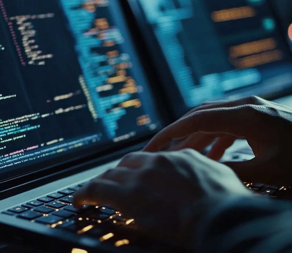 Source code displayed on a dark screen