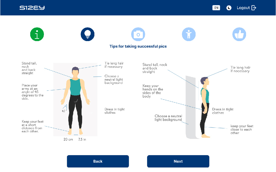 About Sizey - case study illustration